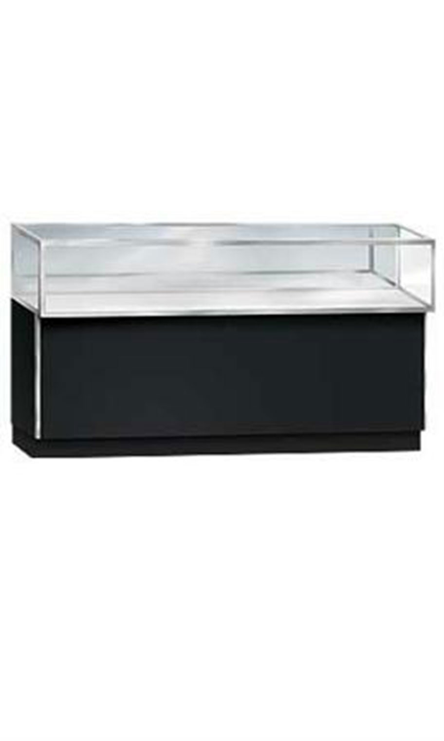 70 inch Full Vision Metal Framed Jewelry Display Case - Fully Assembled Questions & Answers