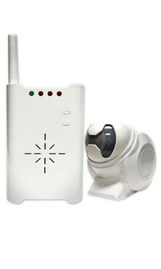 I have two indoor doors approximately 50 feet apart. I will need one sensor transmitter for each door. Will I need two chime box receivers or will one work for both doors (transmitter)