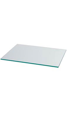 Is this glass big enough to go over a table that 12 in or is this a replacement glass for a shelf