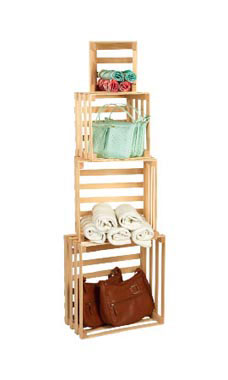 how much do the four crate weigh when nested?