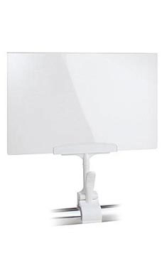 What is the largest circumference that the clip will fit around?  I'm interested in them for not only my garment racks but also for clamping signs to pipe and drape at trade shows.  Are they large enough for that too?