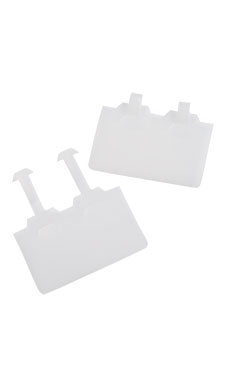 How long are the tabs that wrap around the grid wall on the SKU: 77007?