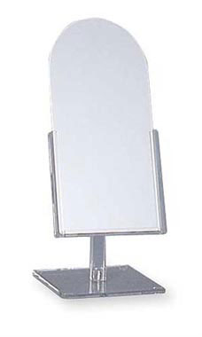 What is the total height from the base to the top of the mirror?