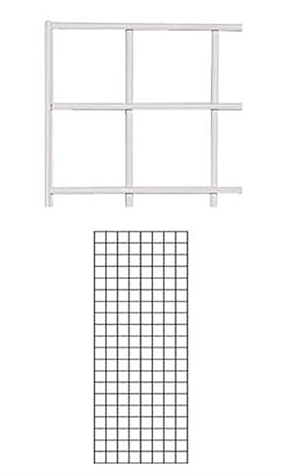 2 x 5 foot Wire Grid Panel Questions & Answers