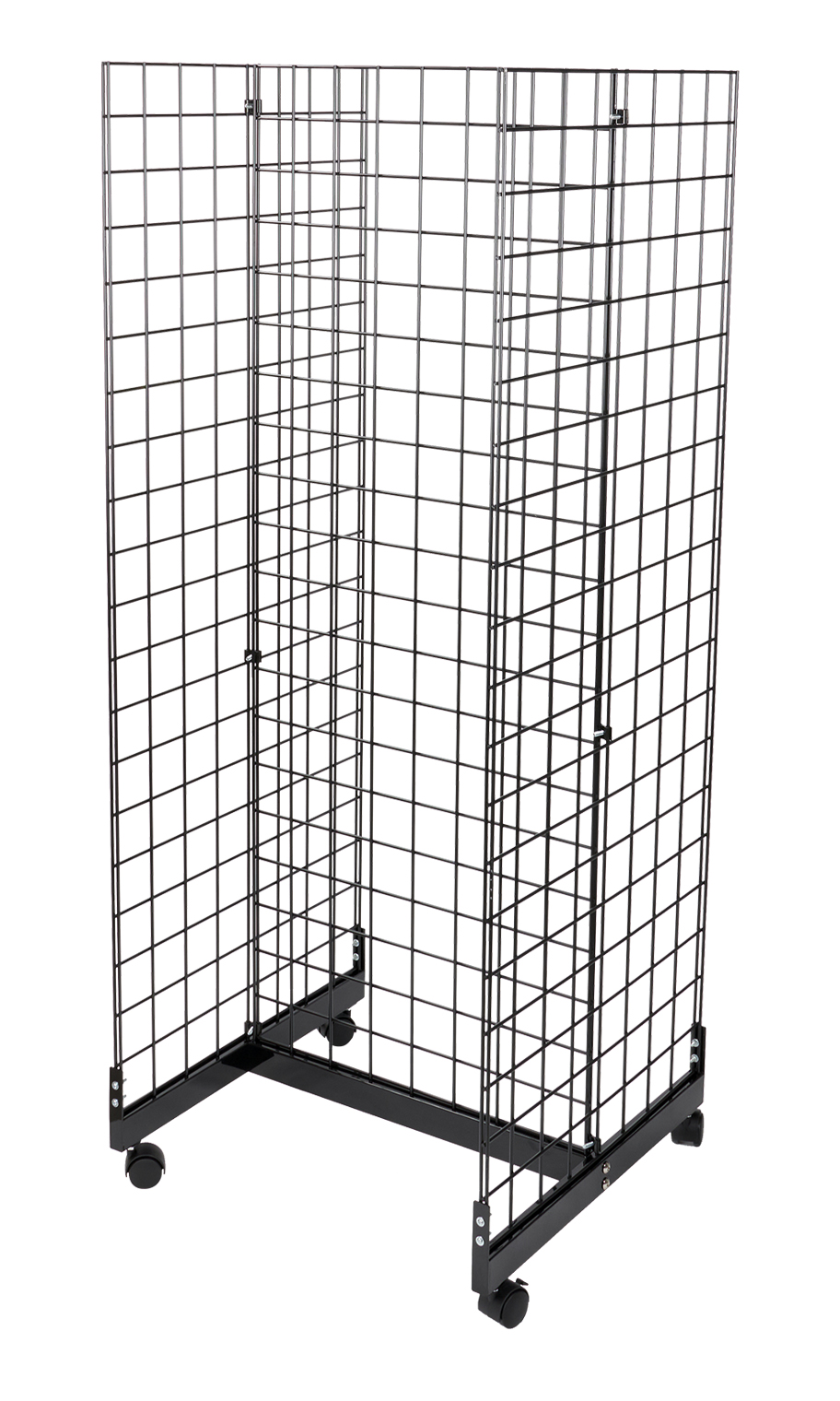 2 x 2 Foot Black Grid Gondola Unit Questions & Answers