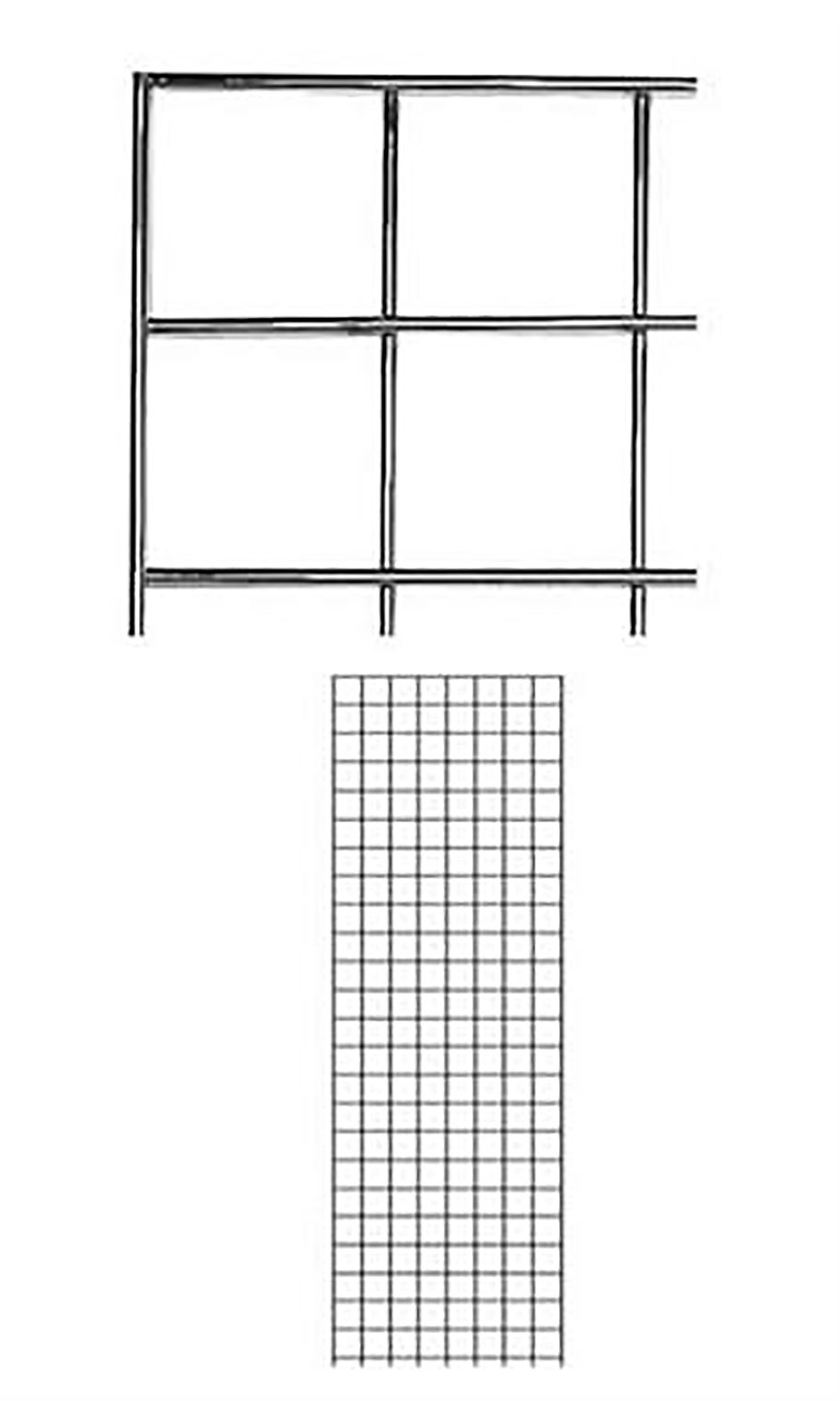 2 x 6 foot Wire Grid Panel Questions & Answers