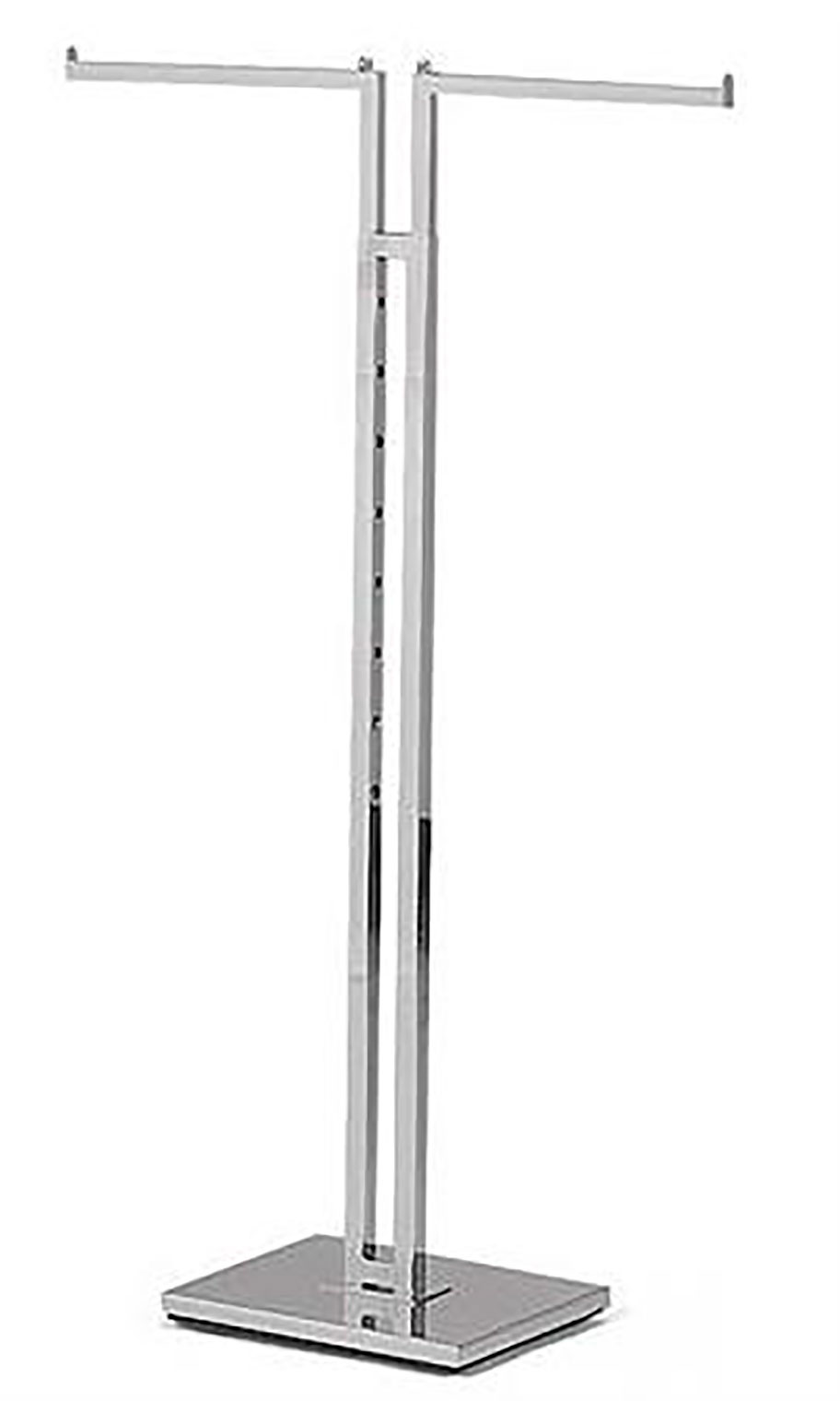2-Way Square-Base Clothing Rack with Straight Arms Questions & Answers