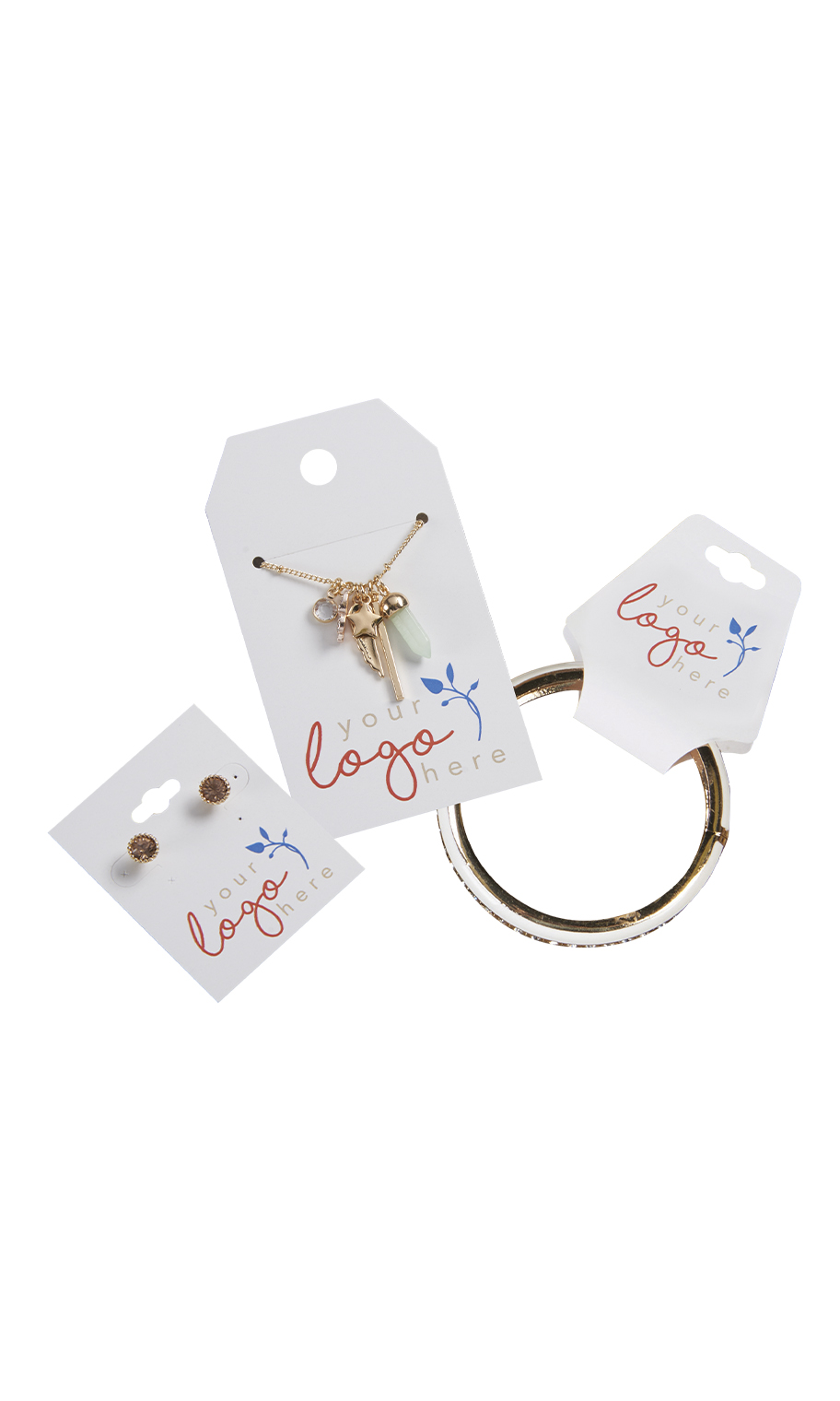 How much is it for custom jewelry display cards,  100 pcs?