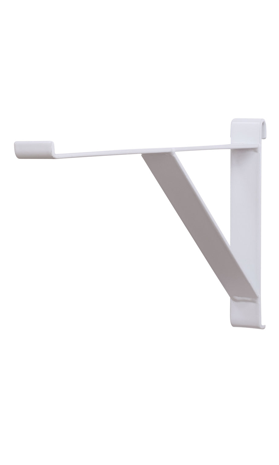 12 inch White Contemporary Shelf Bracket for Wire Grid Questions & Answers