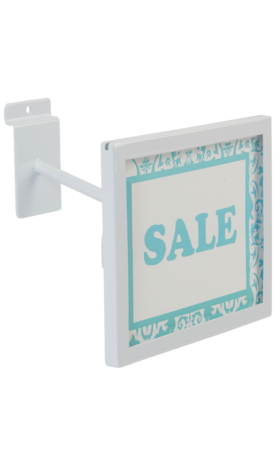Rectangular Faceout Sign Holder for Slatwall Questions & Answers