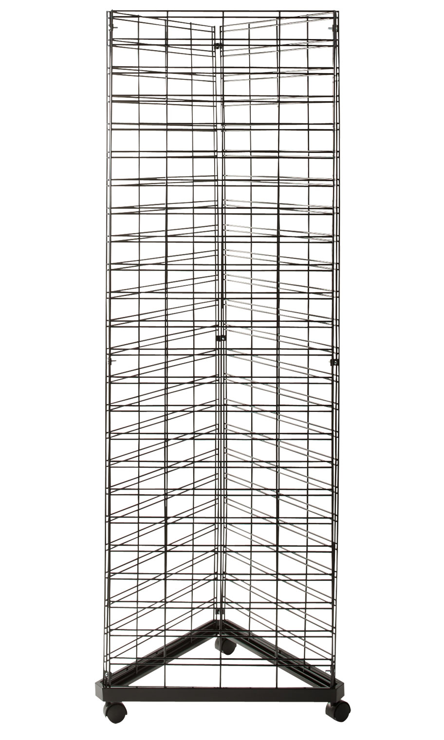 Triangle Slat Grid Tower with Base & Casters Questions & Answers