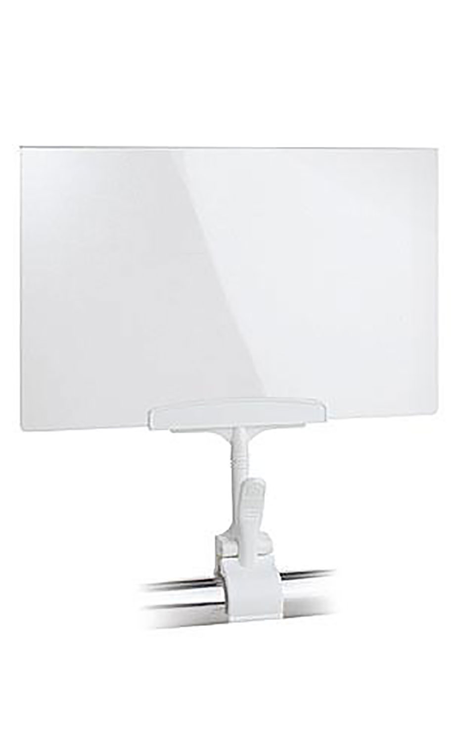 Do these (#20148) clamp on Acrylic Sign Holder work with the 2' x 6' standing grid walls?